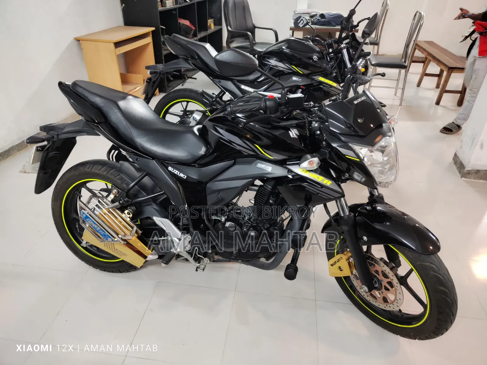 New Suzuki Gixxer 2025 Black