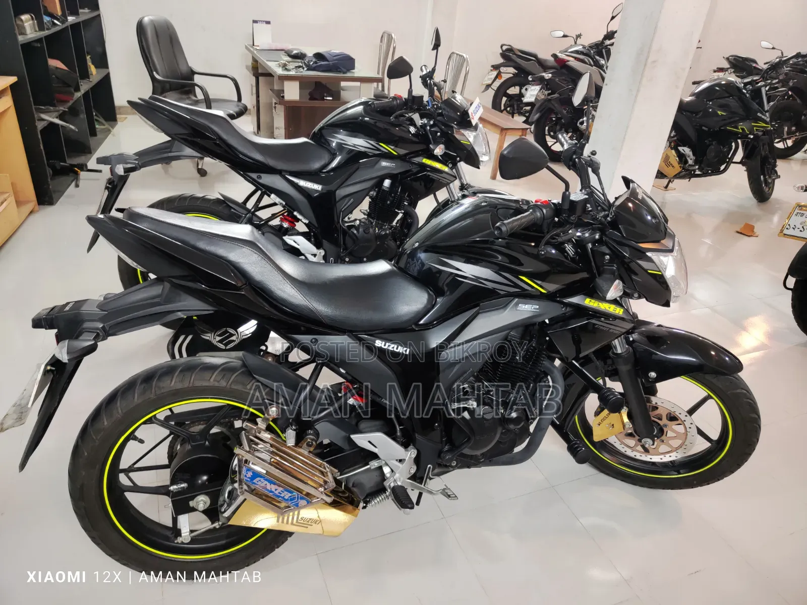 New Suzuki Gixxer 2025 Black