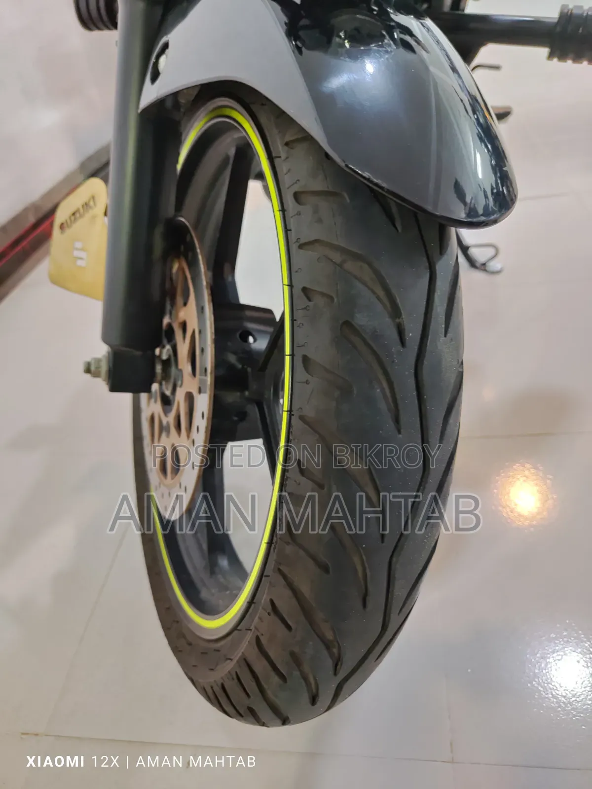 New Suzuki Gixxer 2025 Black