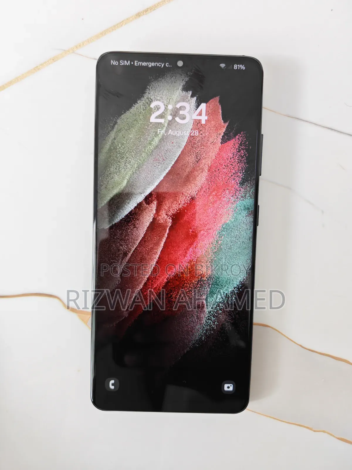 Samsung Galaxy S21 Ultra 5G 256 GB Black