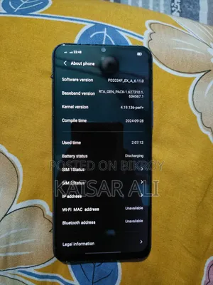 Vivo Y20 64 GB Blue