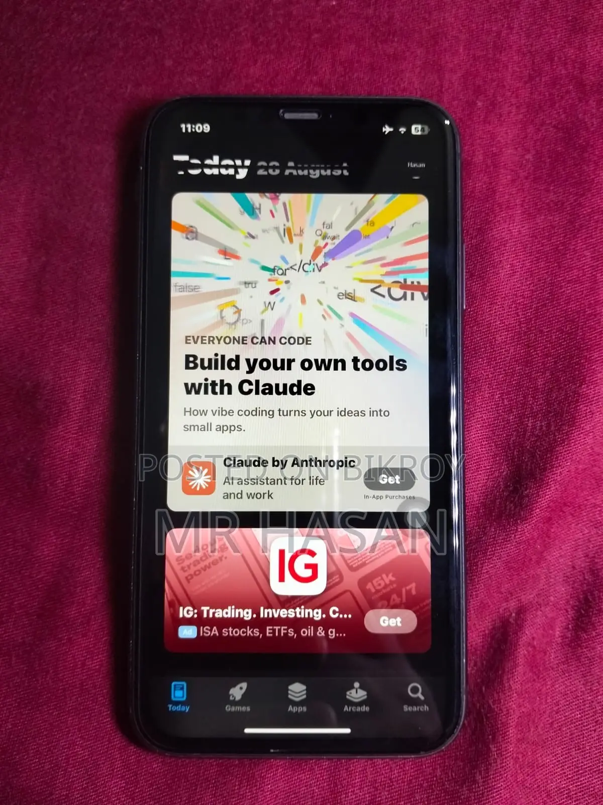 Apple iPhone 11 128 GB Black