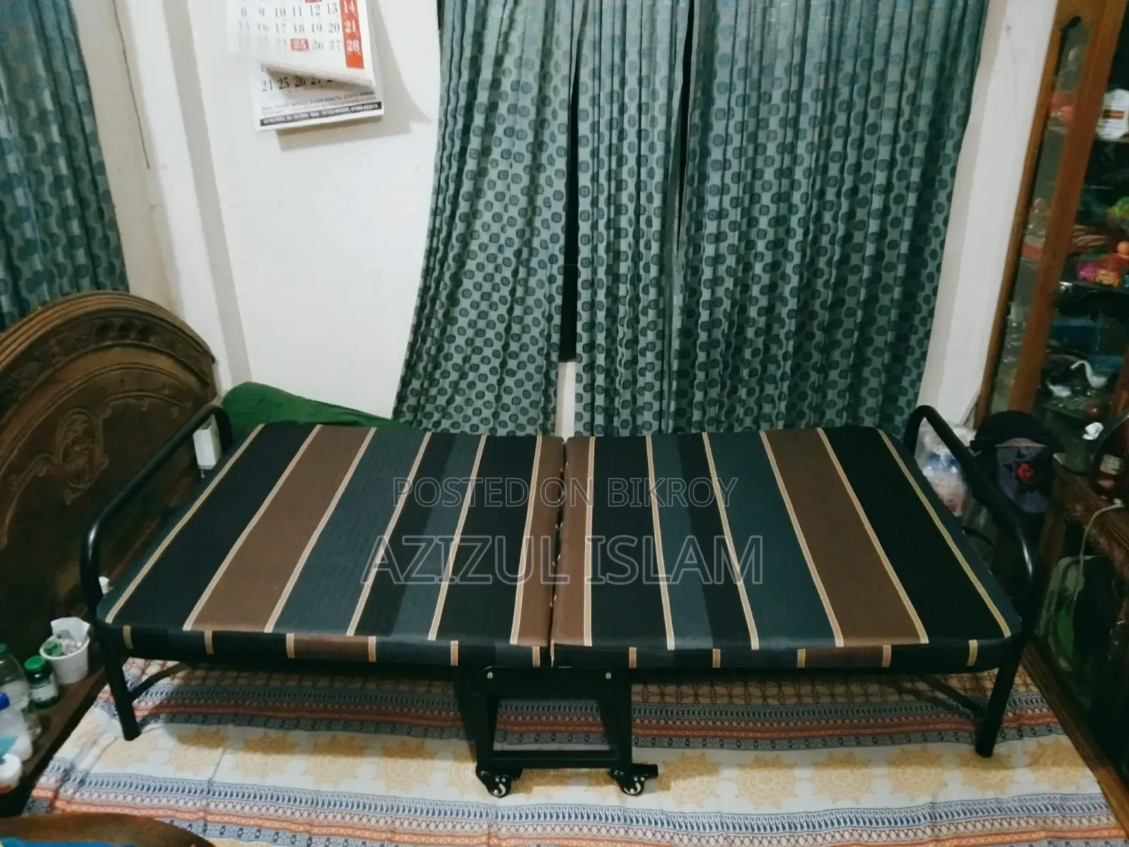 Foldable Single Bed