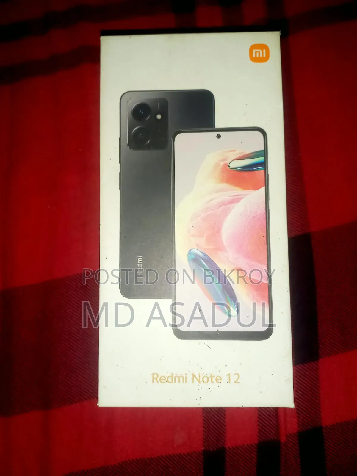 New Xiaomi Redmi Note 12 128 GB Black