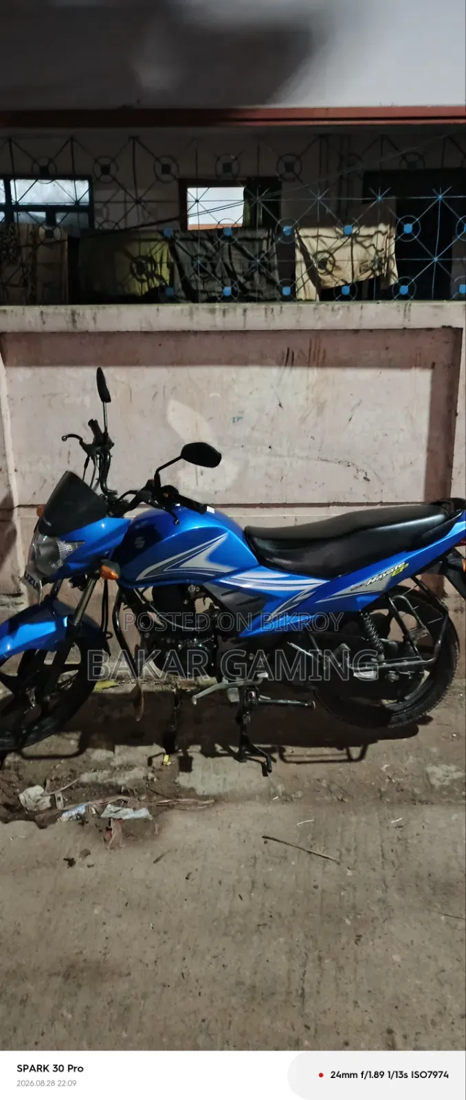 Suzuki Hayate EP 2023 Blue