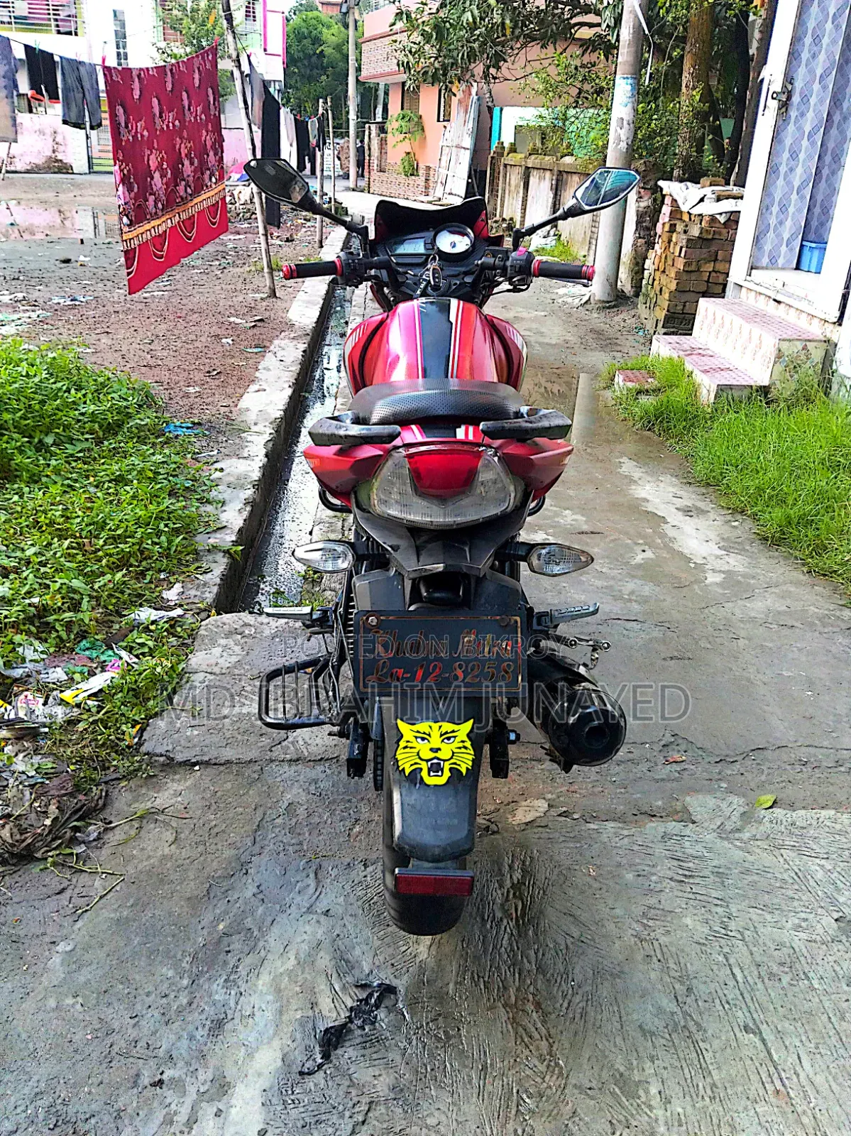 TVS Apache RTR 160 2V 2018 Red