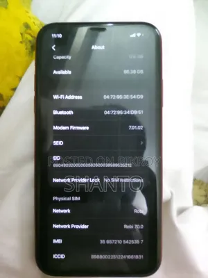 Apple iPhone 11 64 GB Red