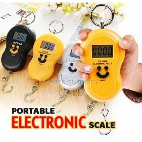 Electronic Measurement Scale With Lcd Display- (50kg)