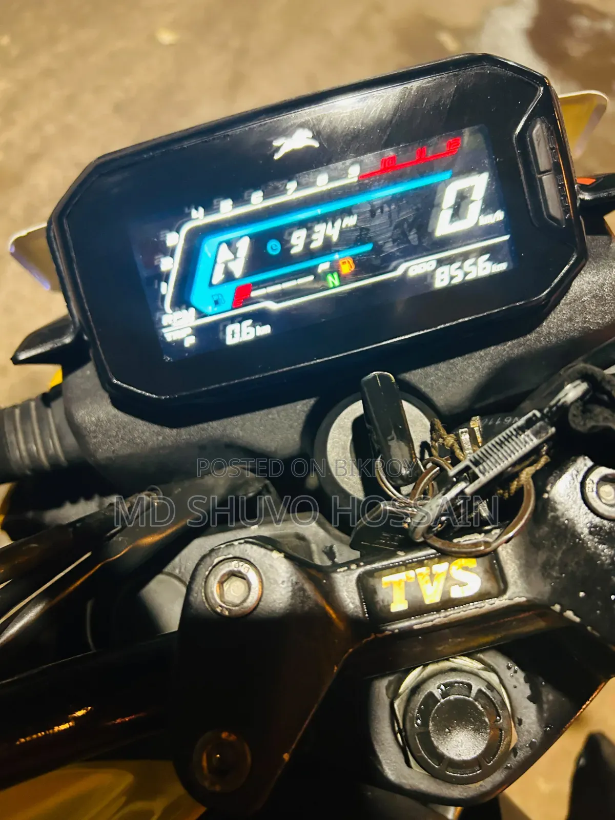 TVS Raider 125 2022 Yellow
