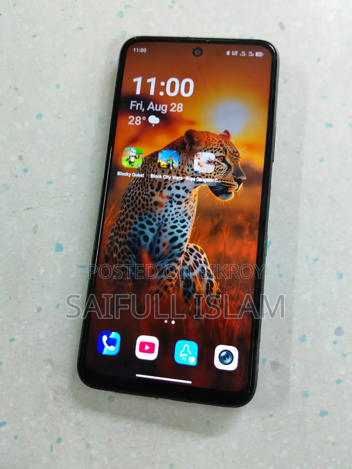 Infinix Hot 60i 128 GB Gray