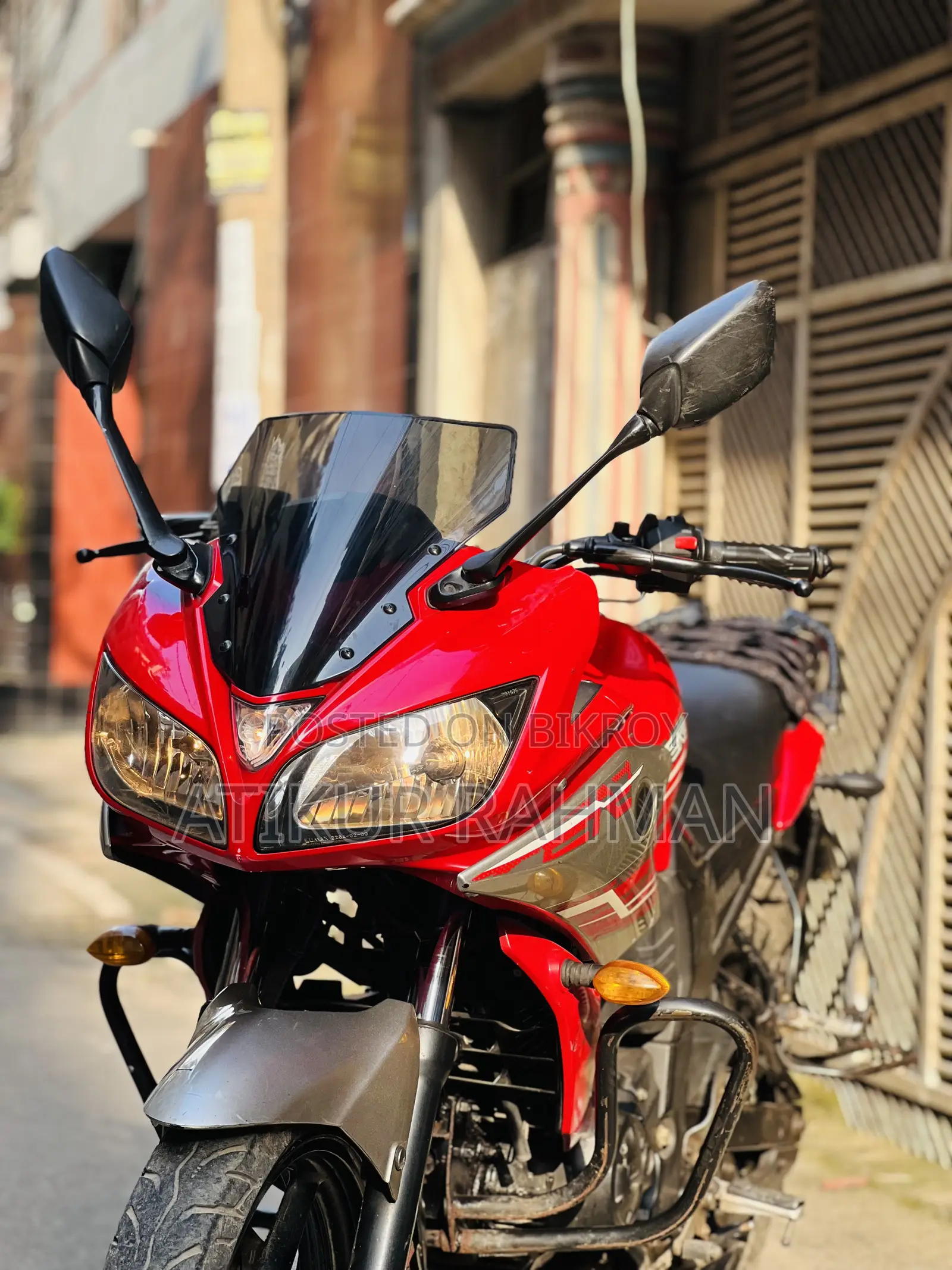 Yamaha Fazer V1 2014 Red