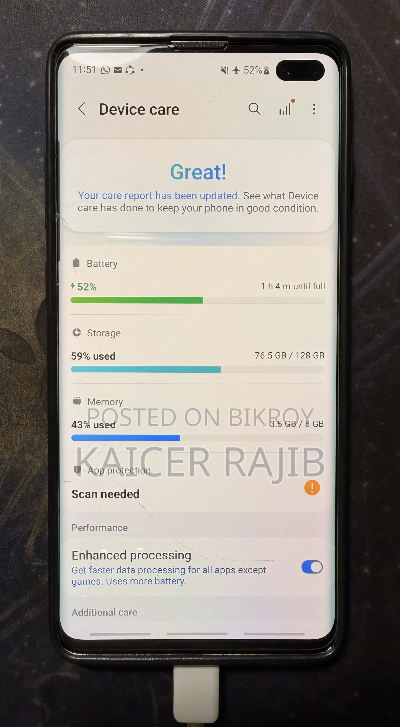 Samsung Galaxy S10 Plus 128 GB Green