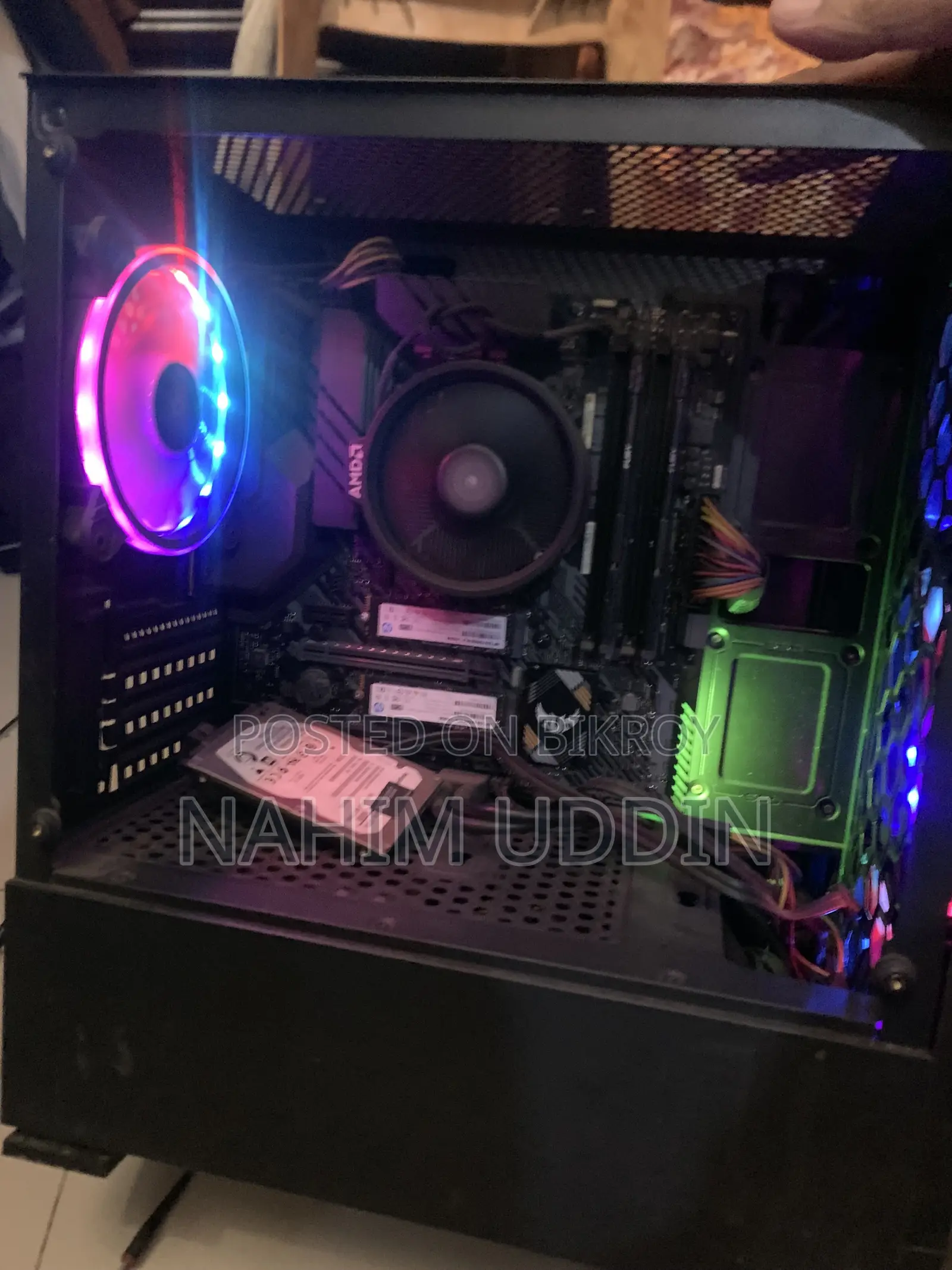 Desktop Computer MSI 16GB AMD Ryzen 5 SSD 256GB