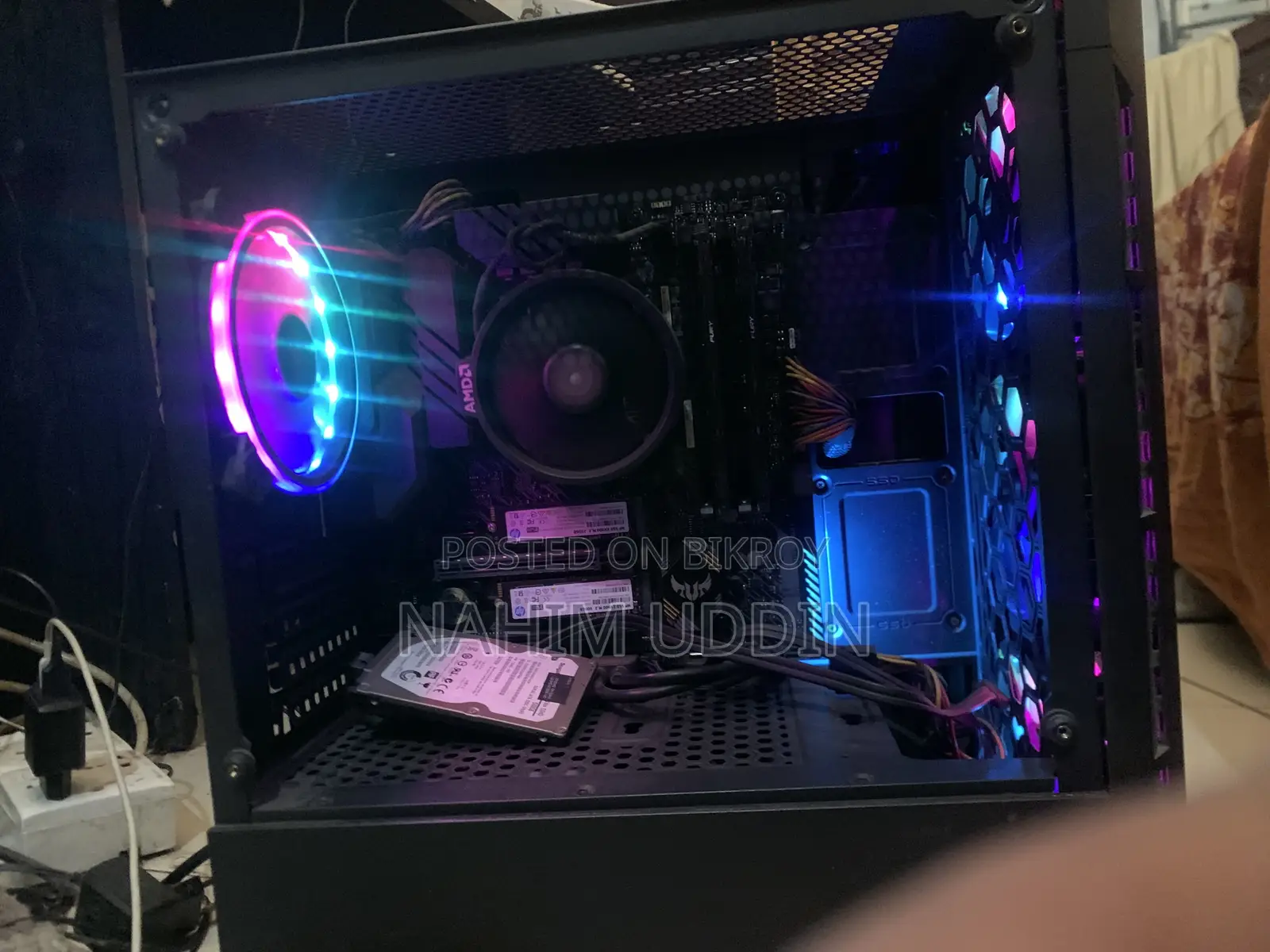 Desktop Computer MSI 16GB AMD Ryzen 5 SSD 256GB