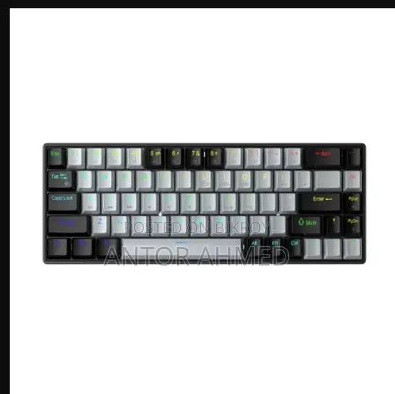 AULA F3268 Swappable Blue Switch RGB Wired Mechanical Gaming Keyboard
