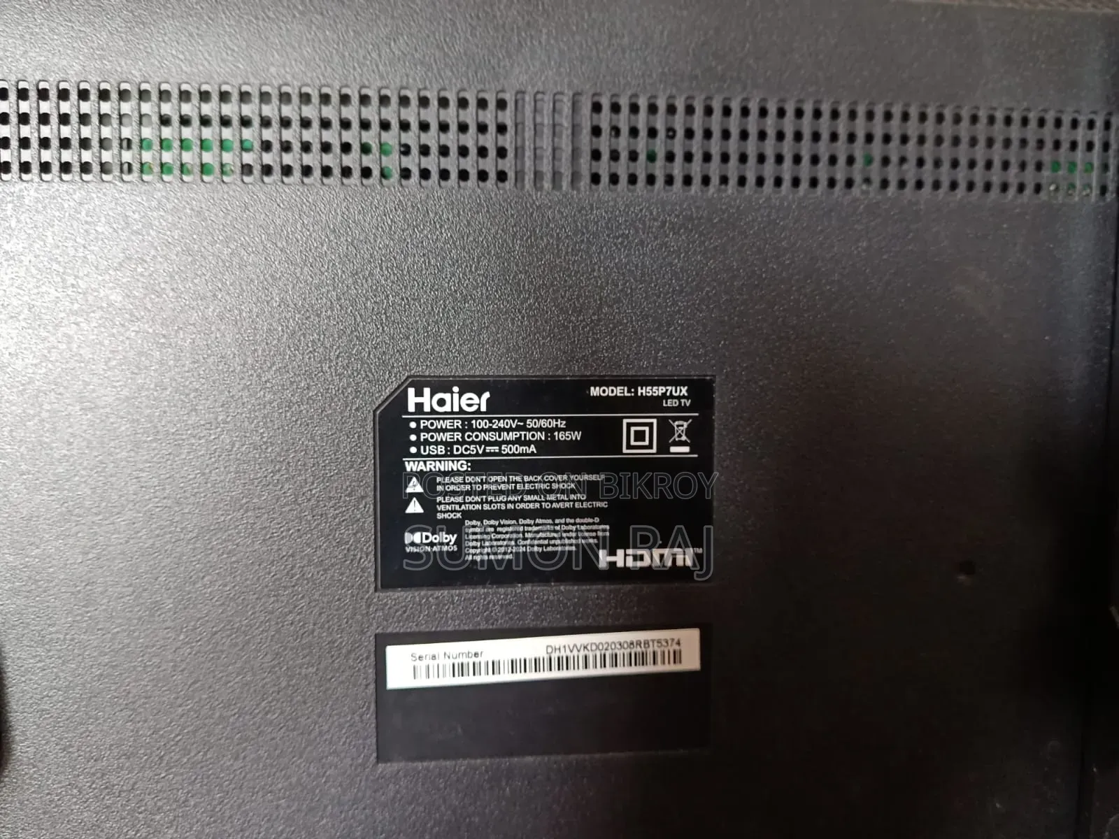 Ekti Smart TV and Generator 8.5kw