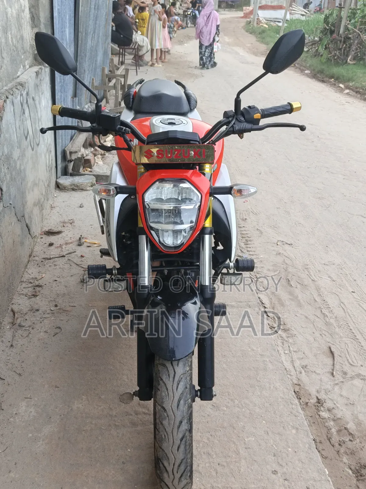 New Suzuki Gixxer 2025 Orange