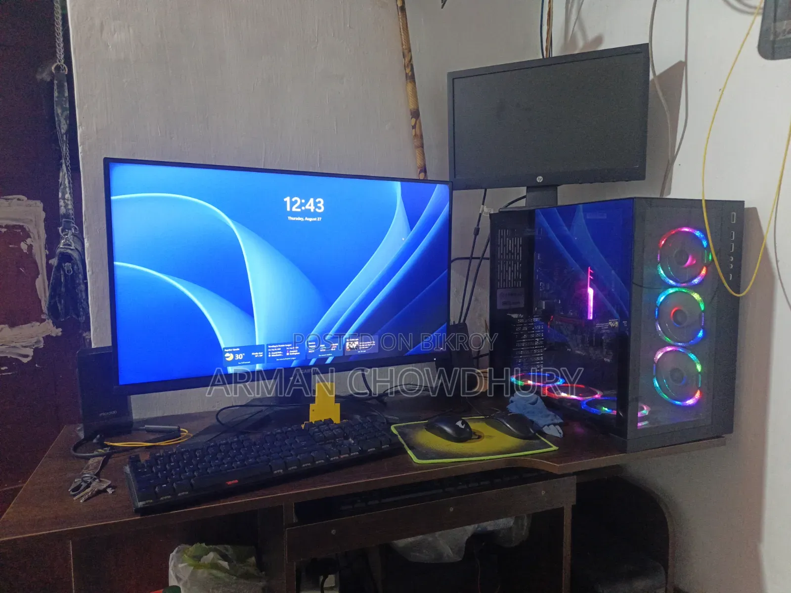Desktop Computer Gigabyte GB-BACE-3150 8GB Intel Core i3 SSD 500GB