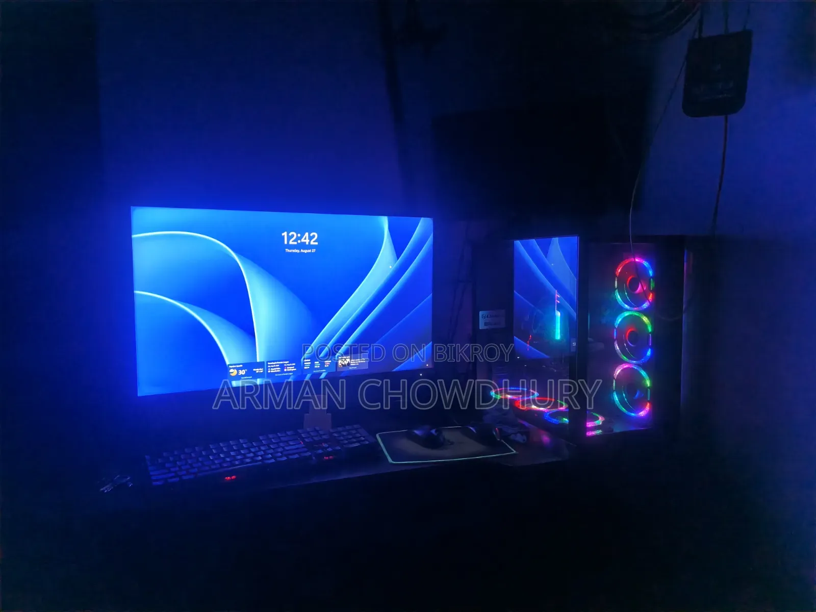 Desktop Computer Gigabyte GB-BACE-3150 8GB Intel Core i3 SSD 500GB