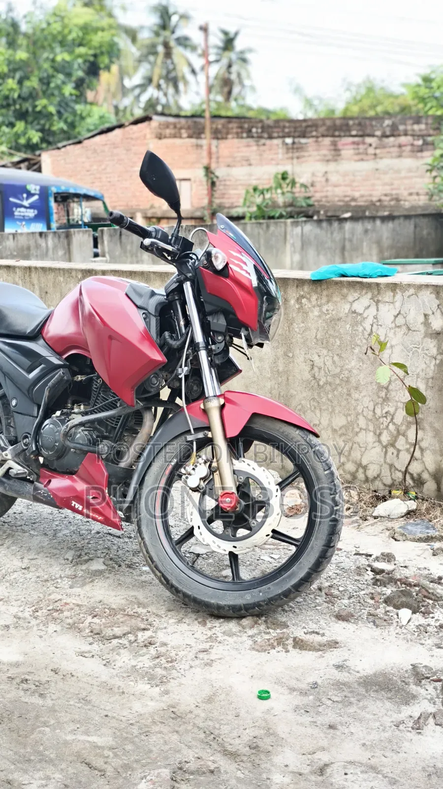 TVS Apache RTR 160 2V 2020 Red