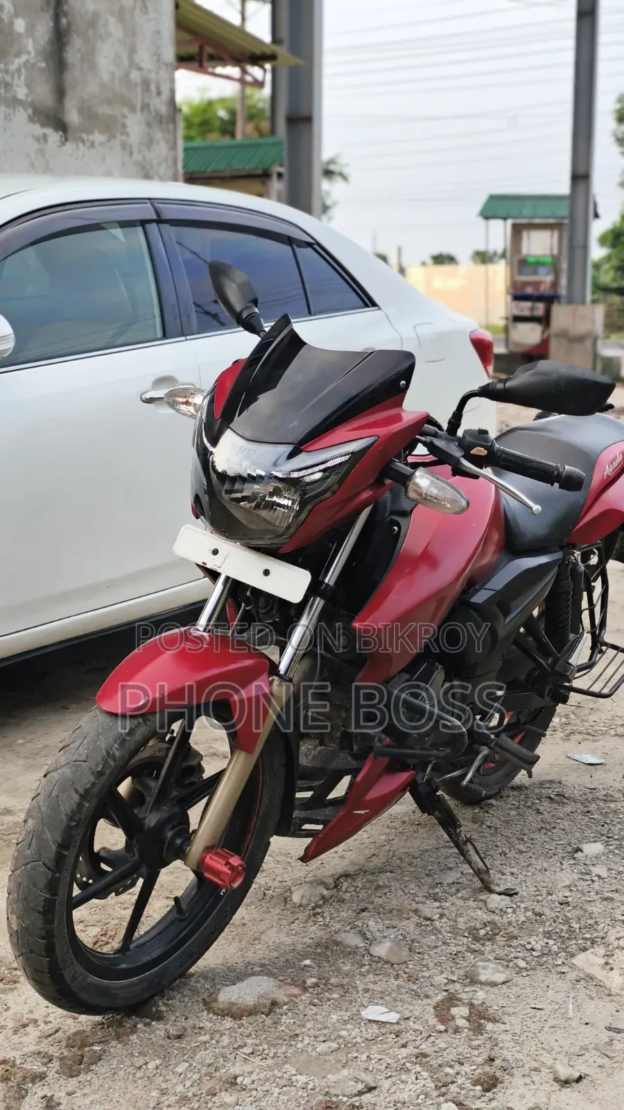 TVS Apache RTR 160 2V 2020 Red
