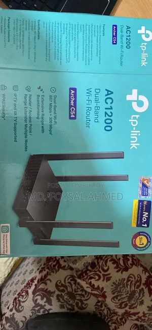 TP-Link Archer C5 AC1200 Dual-Band Wi-Fi Router (Fresh) -3 Months Use