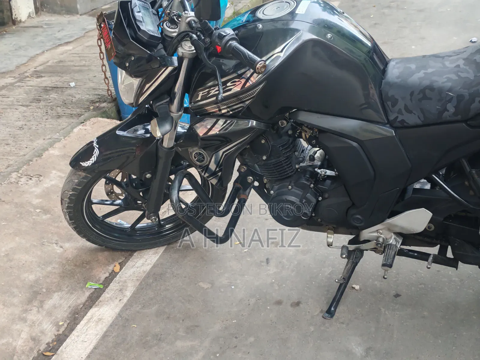 Yamaha FZS V2 2022 Black