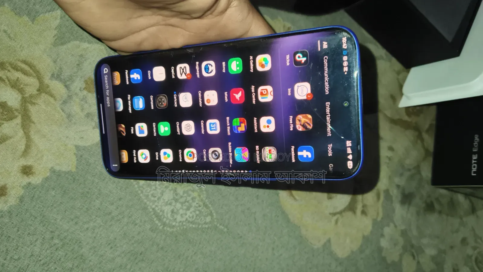Infinix Note Edge 128 GB Blue