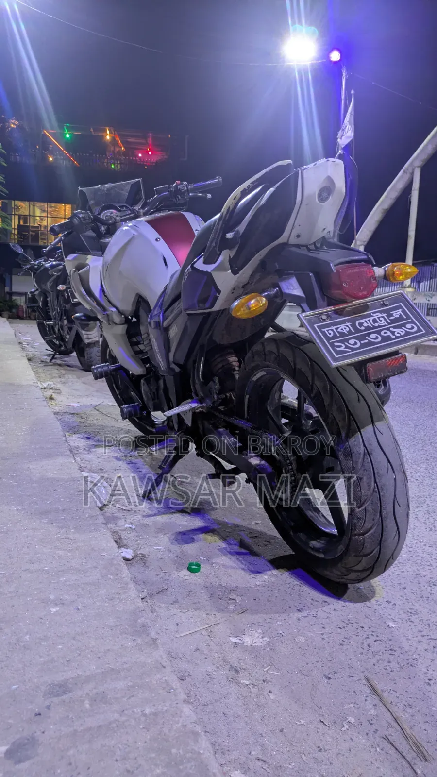 Yamaha Fazer V1 2018 White