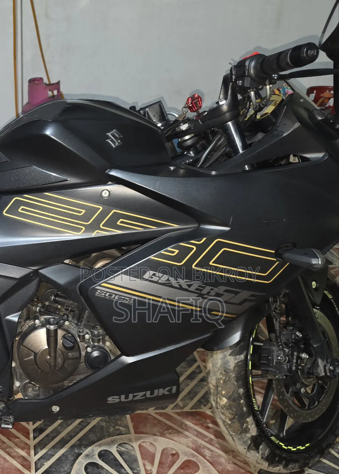 Suzuki Gixxer SF 250 2025 Black