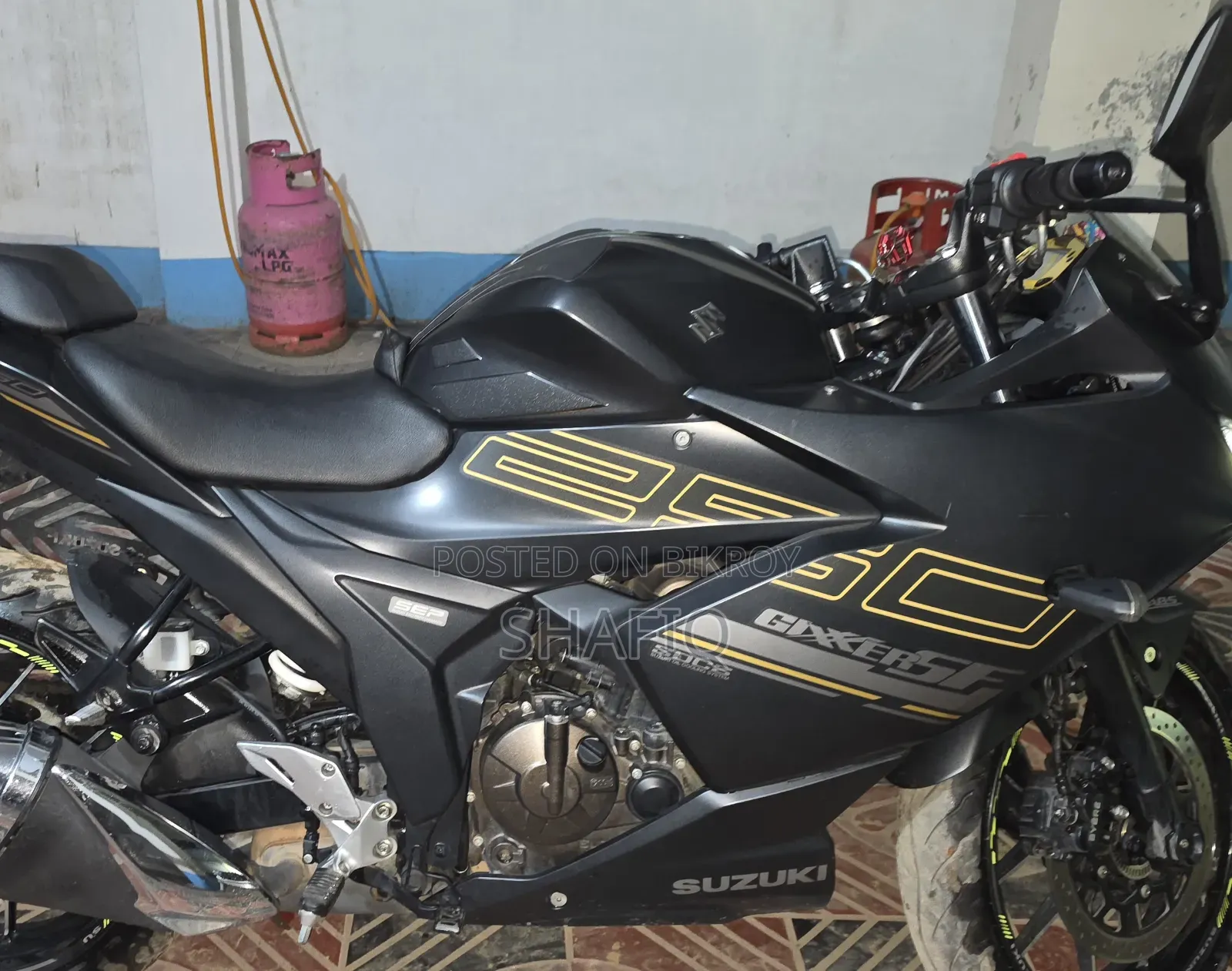 Suzuki Gixxer SF 250 2025 Black
