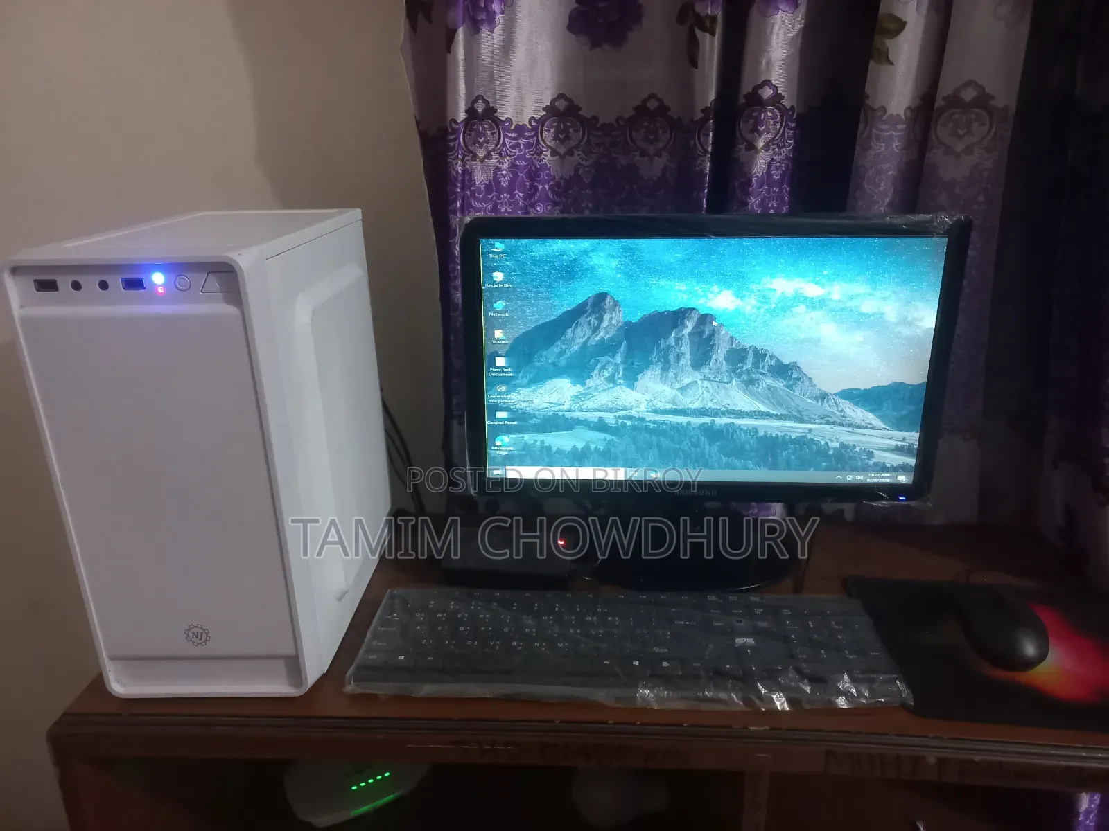Desktop Computer Samsung 8GB Intel Core i5 SSD 500GB