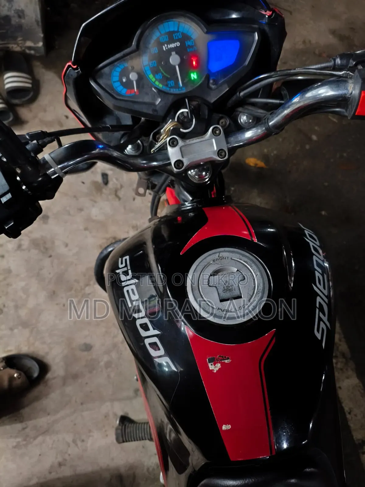 Hero Splendor 110 2018 Red