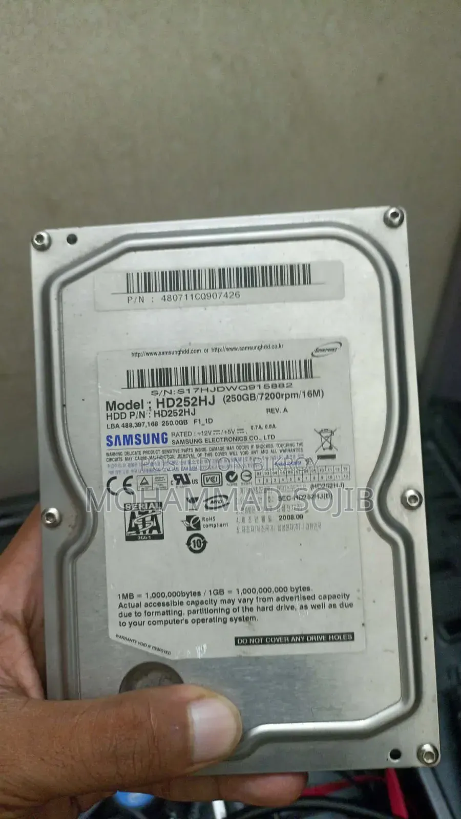 Desktop HDD