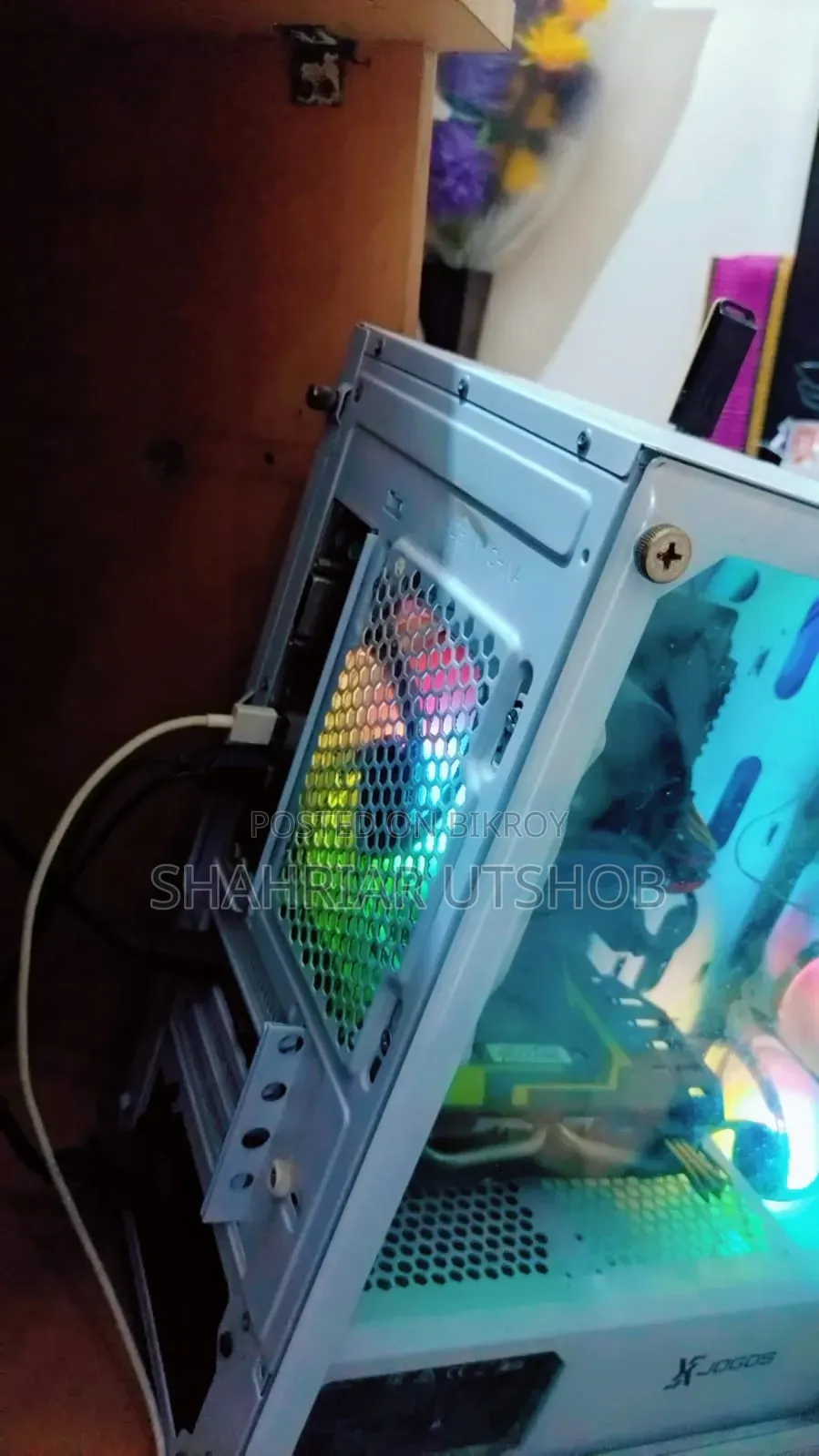 Xtreme XJOGOS M211WH RGB Mid Tower White ATX Gaming Desktop Casing