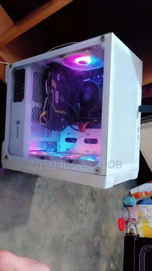 Xtreme XJOGOS M211WH RGB Mid Tower White ATX Gaming Desktop Casing
