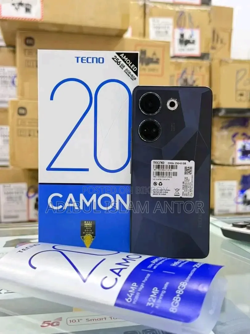 Tecno Camon 20 256 GB Black