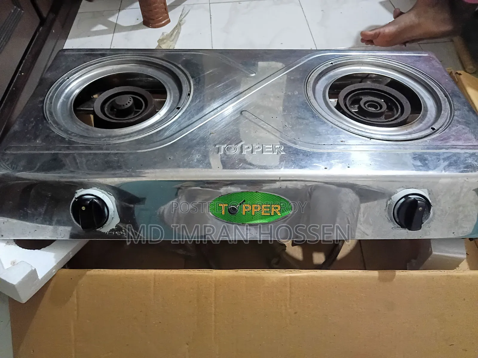 Topper Gas Double SS Auto Gas LPG (A-211)
