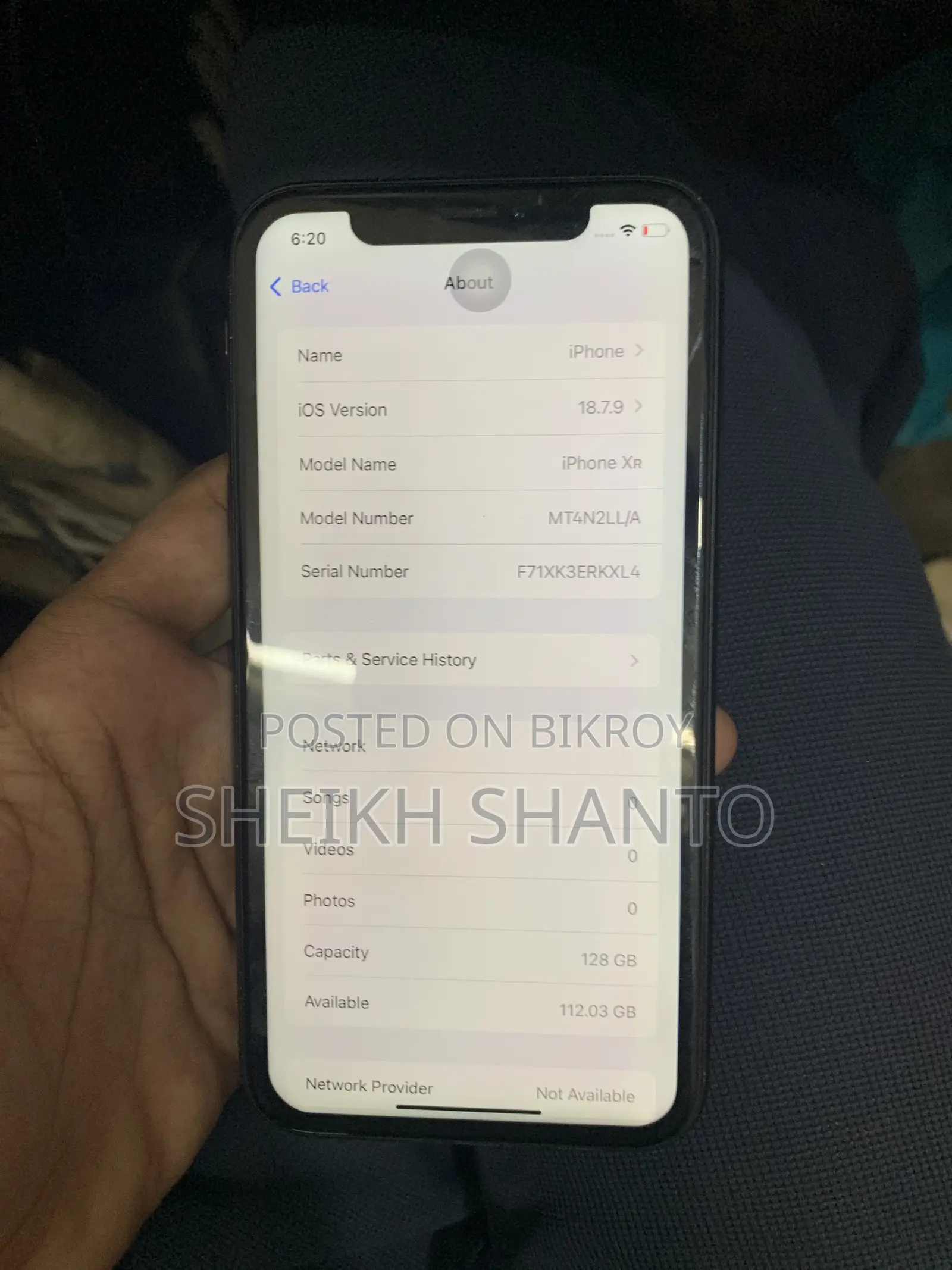 Apple iPhone XR 128 GB Black