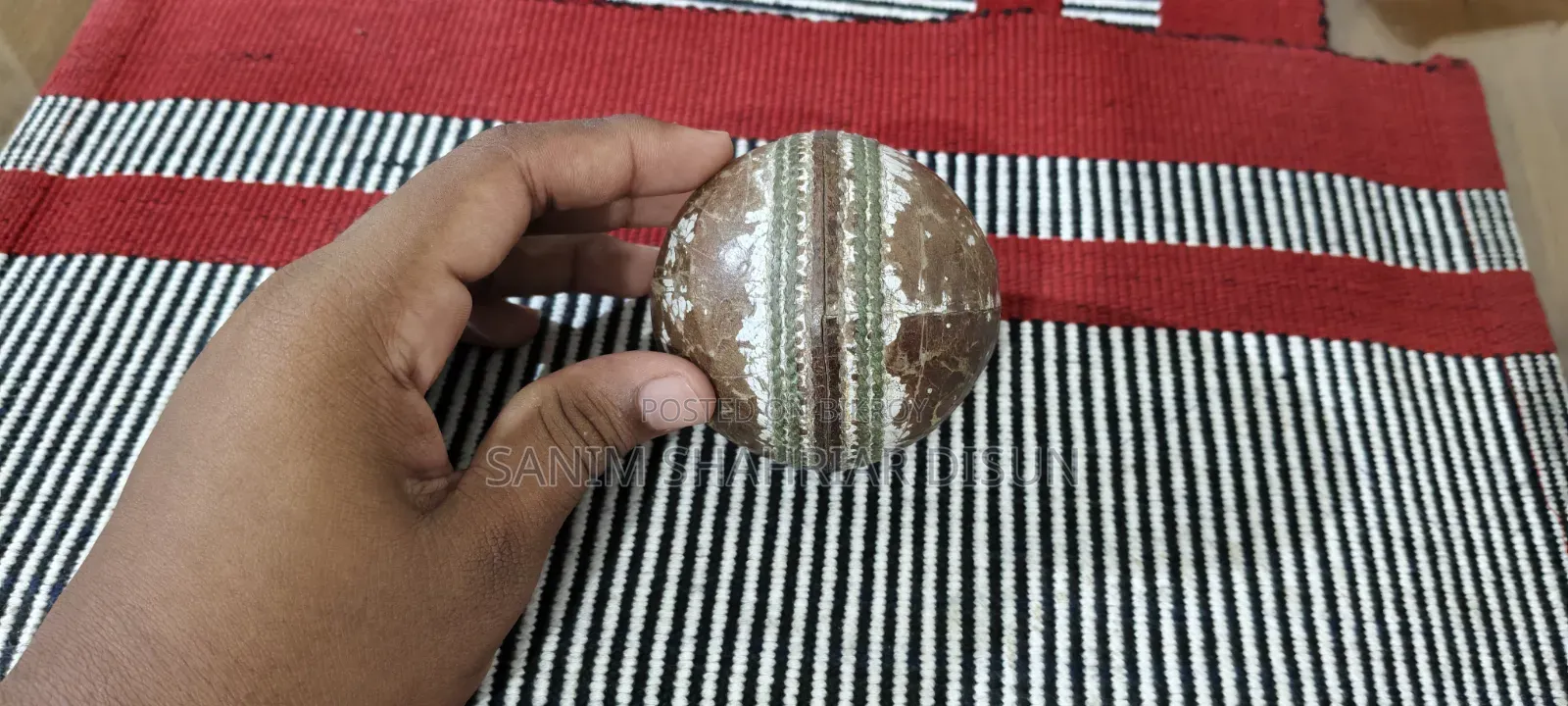 Authentic Kookaburra Cricket Match Ball for Sale