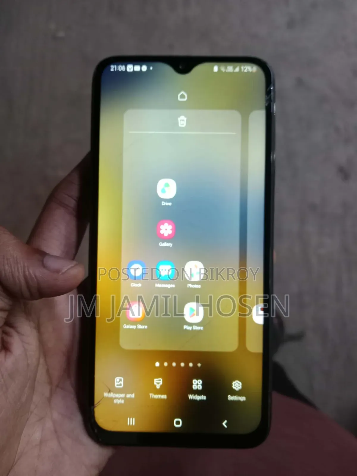 স্যামসাং গ্যালাক্সি এম২১ ১২৮ জিবি ব্ল্যাক