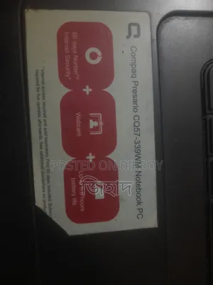 Laptop Compaq Presario CQ57 2GB Intel Celeron HDD 320GB