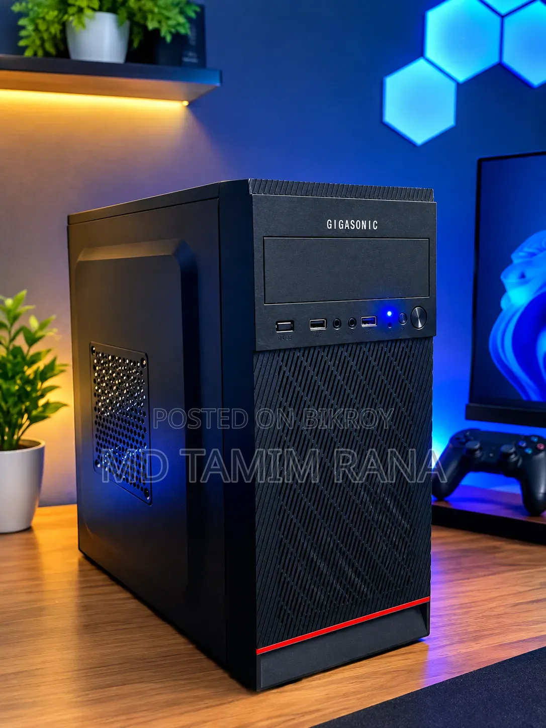 Desktop Computer Gigabyte 8GB Intel Core i3 SSD 512GB