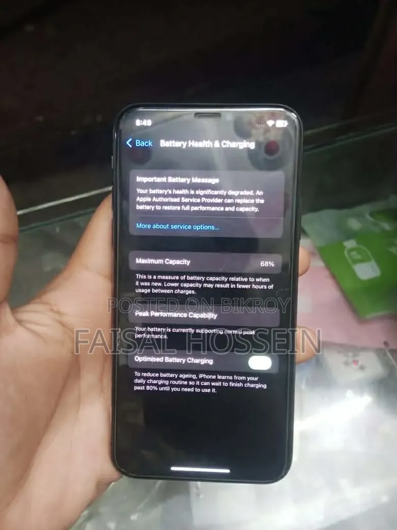 Apple iPhone X 64 GB Black