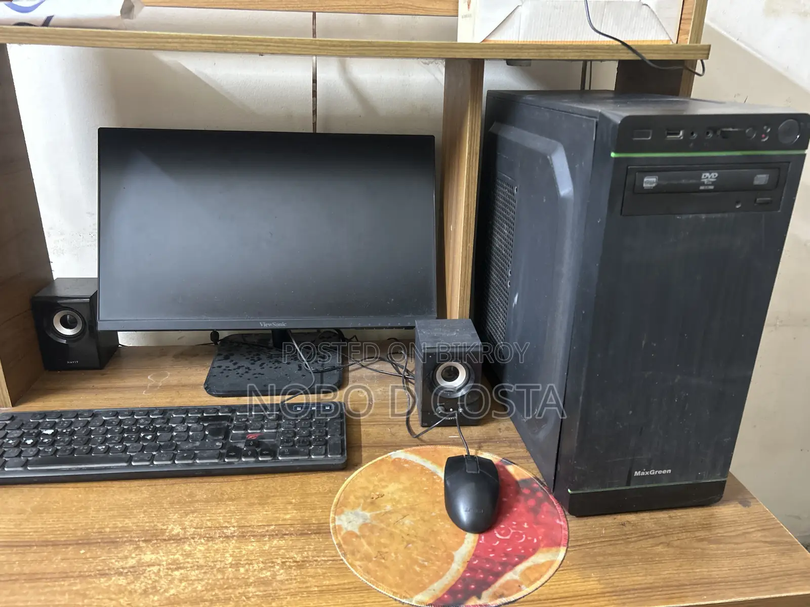 Desktop Computer 4GB Intel Core i3 SSD 128GB