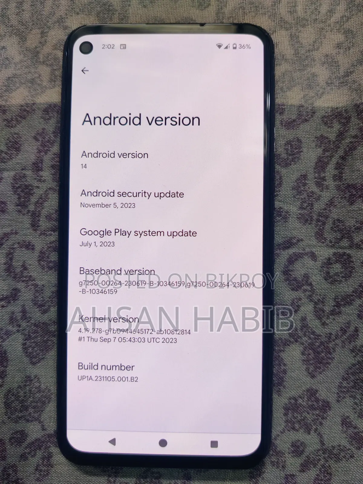 Google Pixel 4a 5G 128 GB Black