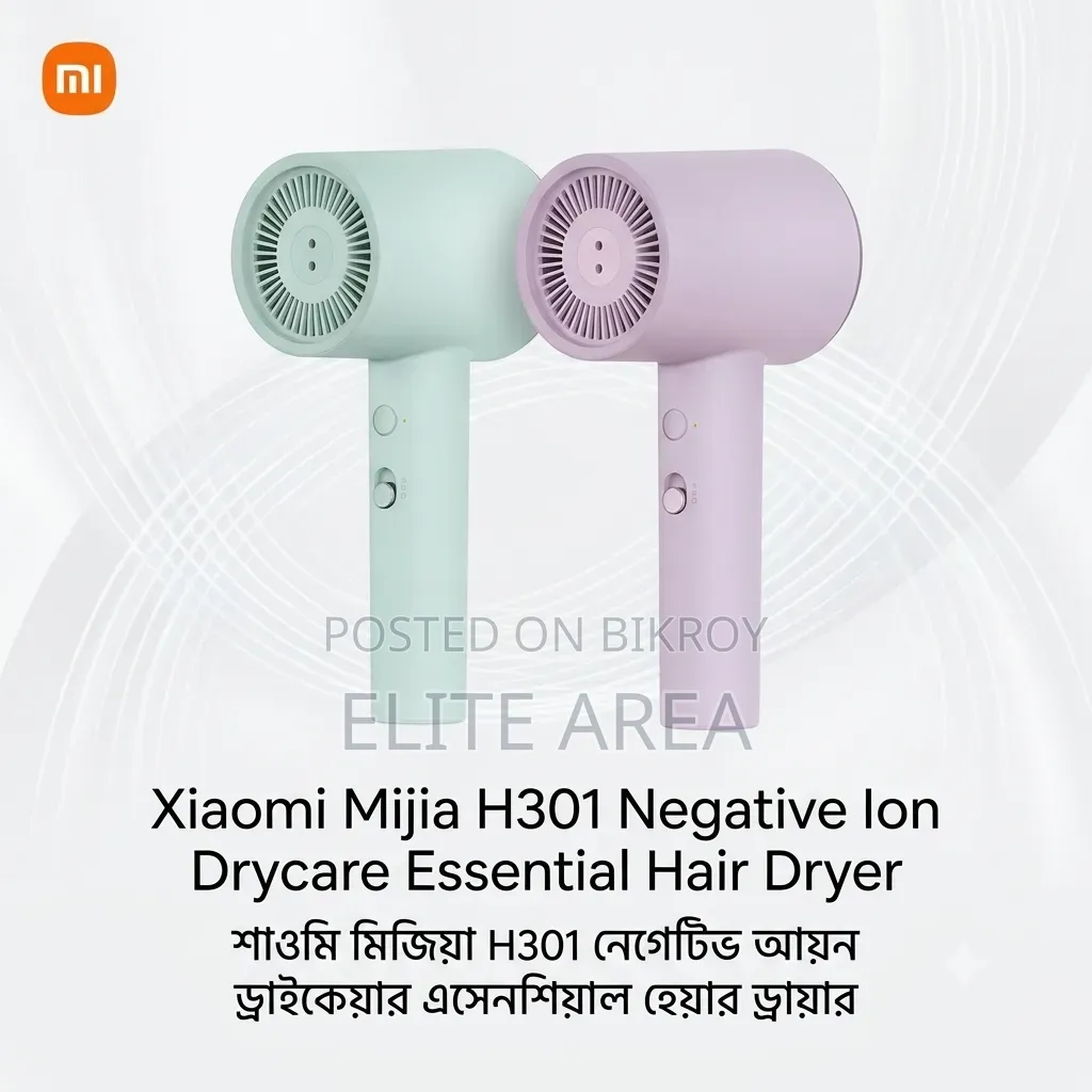 Xiaomi Mijia H301 Negative Ion Drycare Essential Hair Dryer for Women