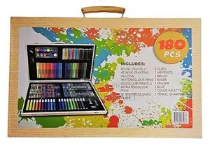 Kitchen Bloom Color Kit Art Set for Kids, 145 Pieces Drawing Kit with 