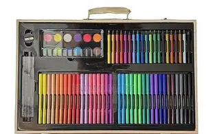 Kitchen Bloom Color Kit Art Set for Kids, 145 Pieces Drawing Kit with 