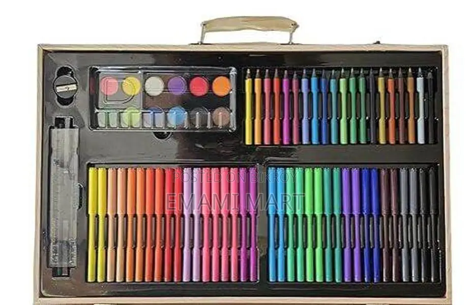 Kitchen Bloom Color Kit Art Set for Kids, 145 Pieces Drawing Kit with 